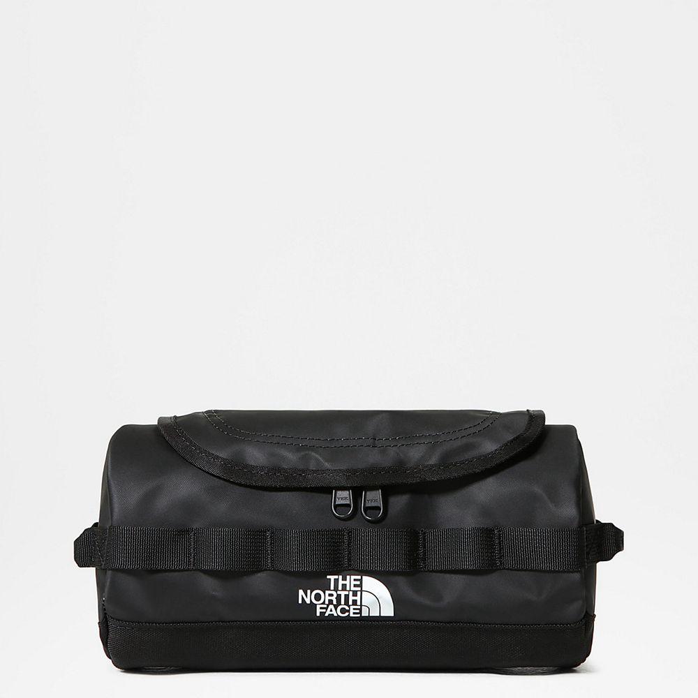 The North Face Base Camp Travel Small Γυναικεια Washbag - Μαυρα / Ασπρα (WLAC74031)
